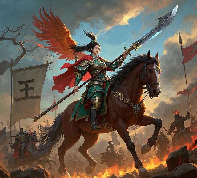 54个超厉害女将，组成一副扑克牌，王兰英穆桂英樊梨花各是啥牌？