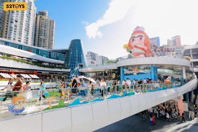 海洋小信使CiCiLu在深圳福田COCO Park的奇幻之旅