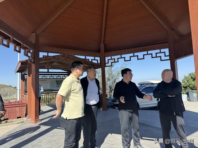 山阴县联合专业团队考察广武旅游区，共谋高质量发展