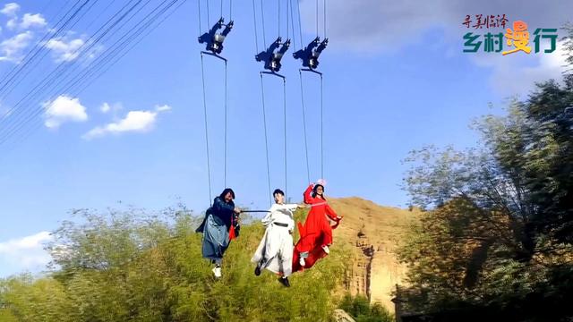 【寻美临泽·乡村漫行】 丹霞口文旅小镇：探寻诗意栖居的文旅胜地 #祁连山下是我家#厚道甘肃