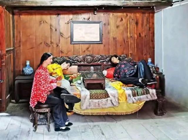 青木川古镇里的大烟馆