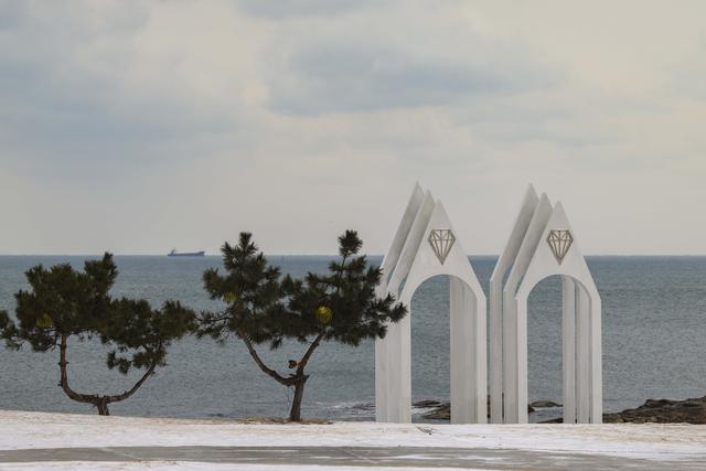 青岛西海岸新区，走进冰天雪地，今天是大寒！