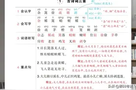 四年级语文下册《状元语文笔记》背记清单，替孩子收藏打印图片