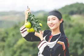 海南这种外表“青涩”的橙子，真甜！图片