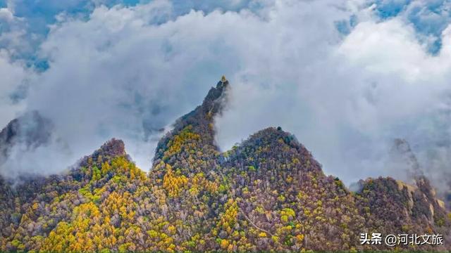 秋游河北悦山河 | 赏红叶、看雾凇，一山两景，在五岳寨感受大自然的神来之笔