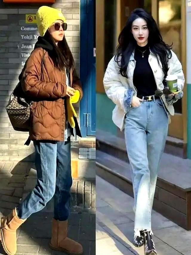降温才发现，大衣少有人穿了，满街都是“奶奶棉服”，保暖还时髦