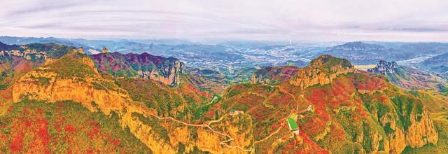 涉县太行五指山——浓浓秋意别样景