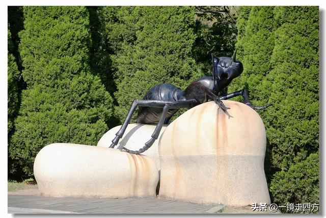 大连滨海路终点的海之韵公园