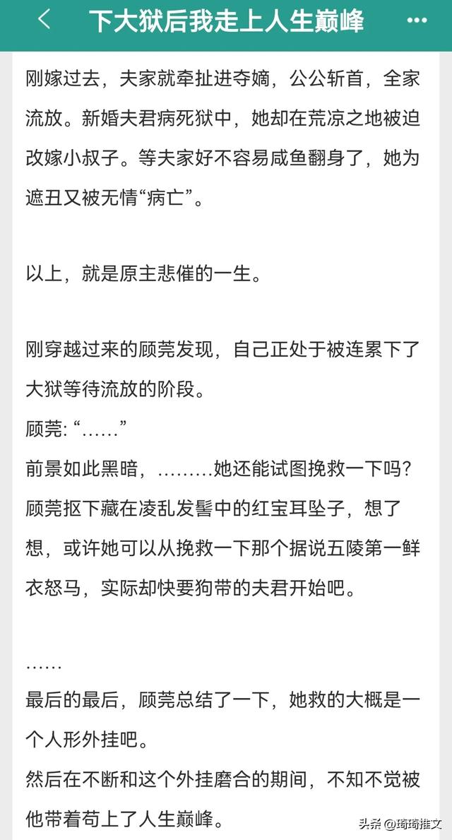 《下大狱后我走上人生巅峰》by秀木成林