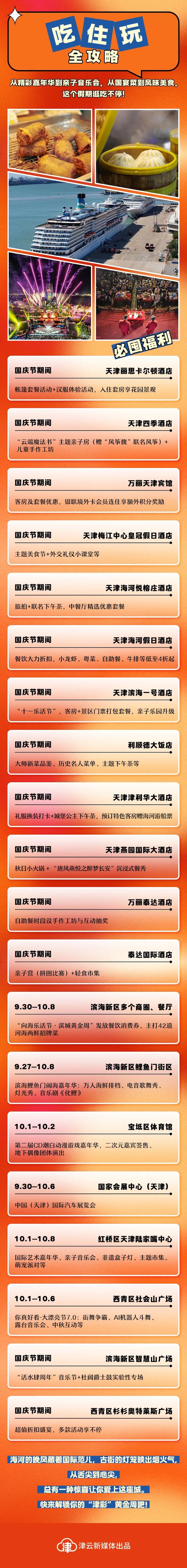 国庆来天津怎么玩？这份攻略请收好！