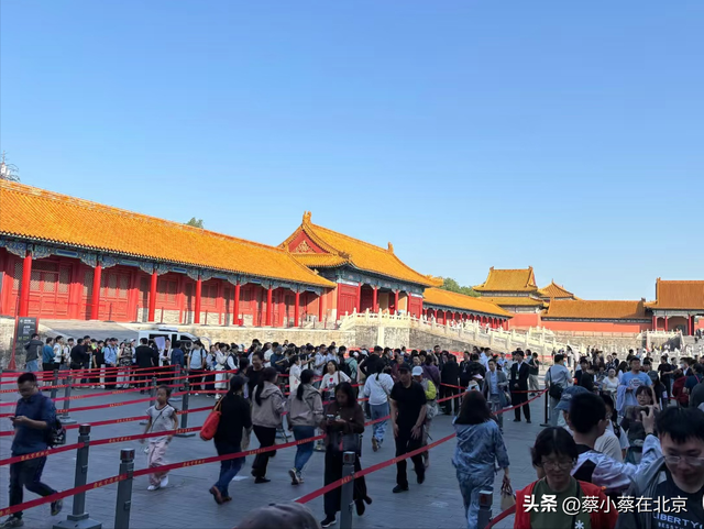2025年9月30日，北京故宫百年大展现场发生的真实场景，快看看吧
