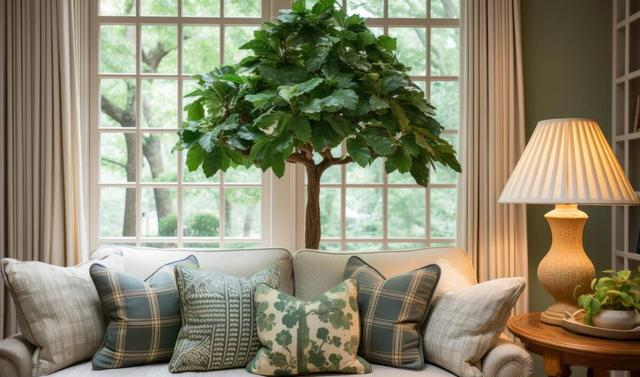 客厅见树，十有九富！“9种树”放在客厅，个顶个的吉祥，大气