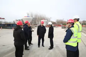 市住房城乡建设委深入项目现场调研服务护航复工复产“加速跑”奋力实现首季“开门红”图片
