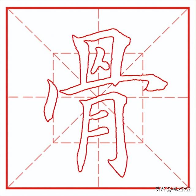 每日一字965：骨