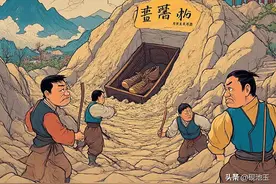 戴笠墓被毁真相曝光！七农民连撬7天，挖出烧焦的九龙宝剑图片