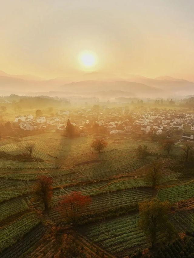 一眼心动的黟县：从天空之镜到落日霞光的全景漫游