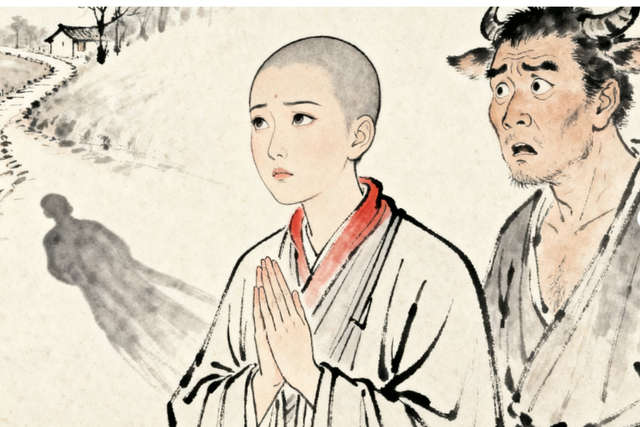 男子留尼姑过夜，尼姑却与他同睡，尼姑：我这是在救你！