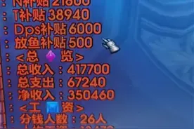 魔兽世界：流水团长自曝收益，仅凭4个常见套路，月入数百万金币图片