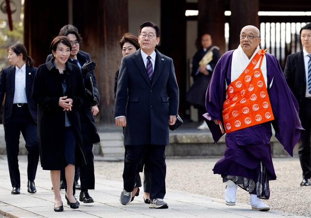 李在明访日称“韩国不介入台海问题	”，既是向中国递出投名状，也是向美日表明	，不会成为围堵中国的马前卒