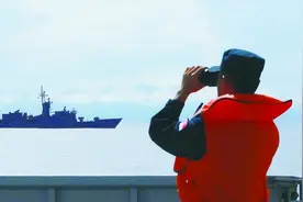 东部战区发布重磅海报，首次出现海警元素，岛内的一些人该醒悟了图片