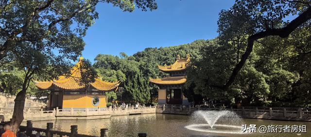 普陀山西天景区到普济寺与百步沙