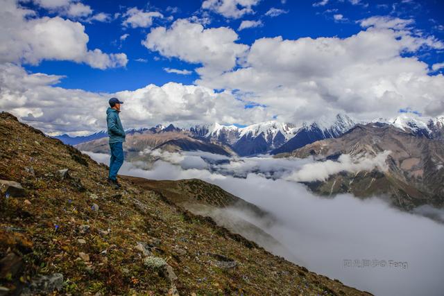 贡嘎大环线：在雪山的凝视下，与艰辛同行之子梅垭口（原创）