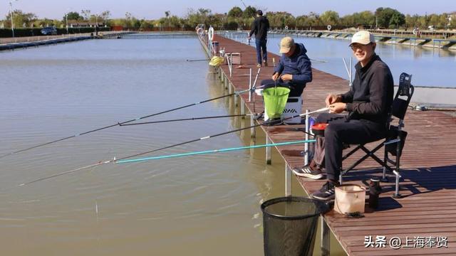 在庄行渔沥，抛一竿清风，钓满眼诗意