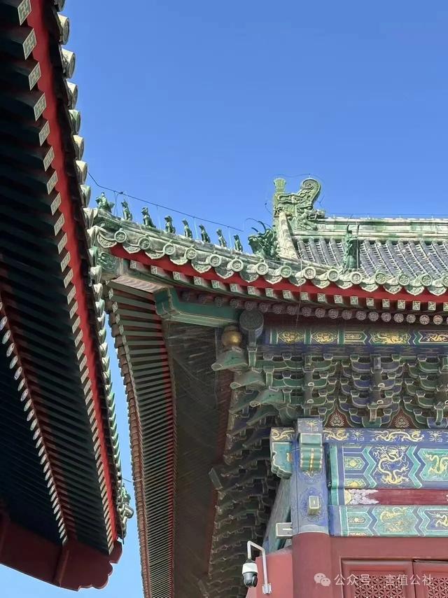 北京古建博物馆，放大10倍看细节，隆福寺藻井藏着多少秘密与奇迹