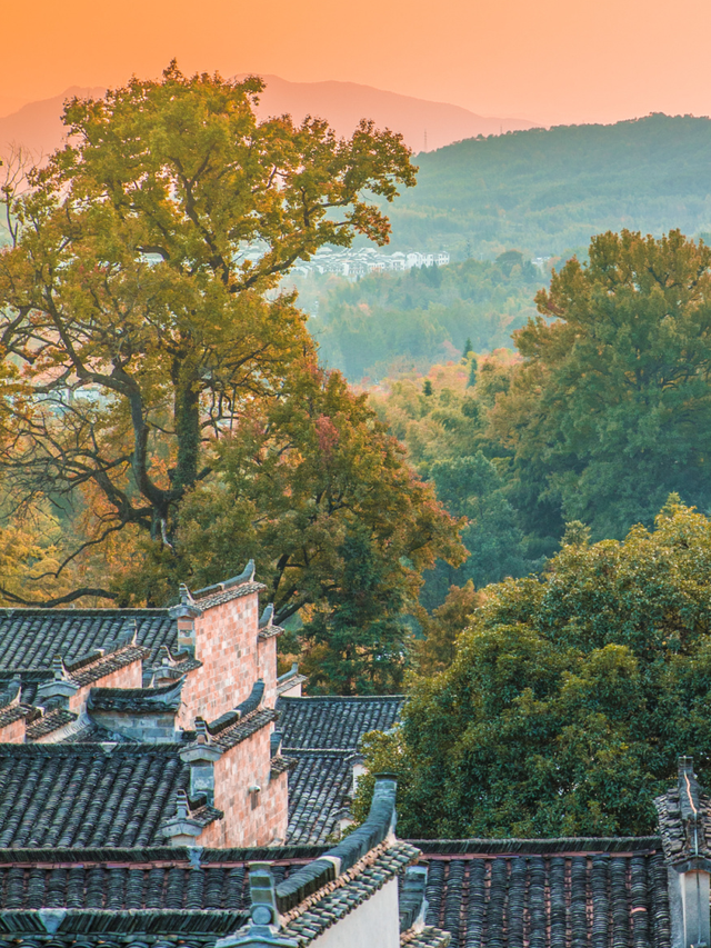 若你问深秋最该去哪里偷段闲？答案，就藏在黟县