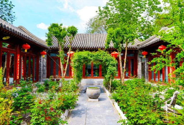 中国古建筑四合院里的“花”式浪漫