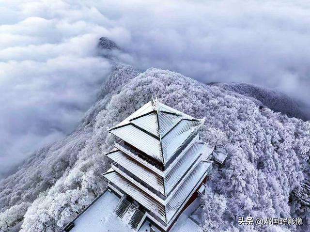 此景只应天上有，南太行王屋山最美冬季