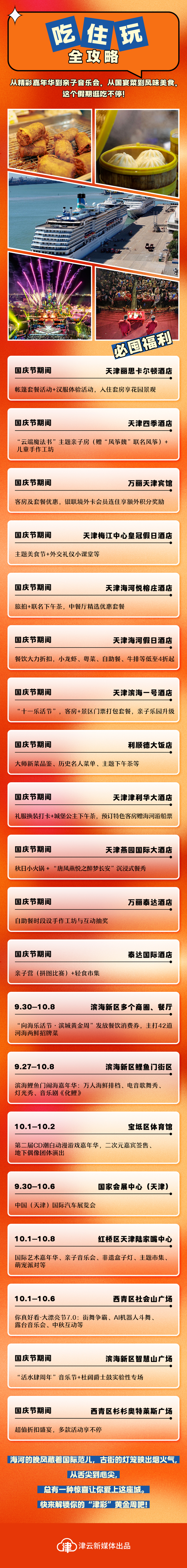 假期来天津怎么玩？这份攻略请收好！