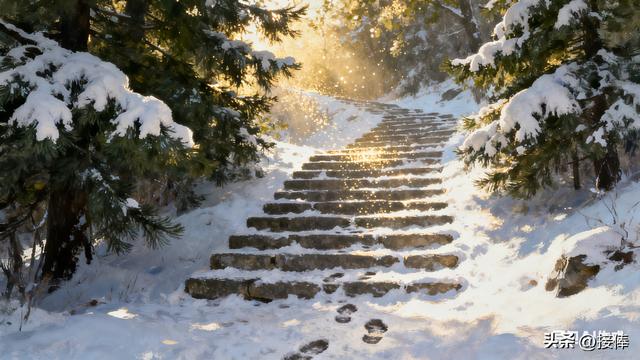 张传禄：雪后沂山