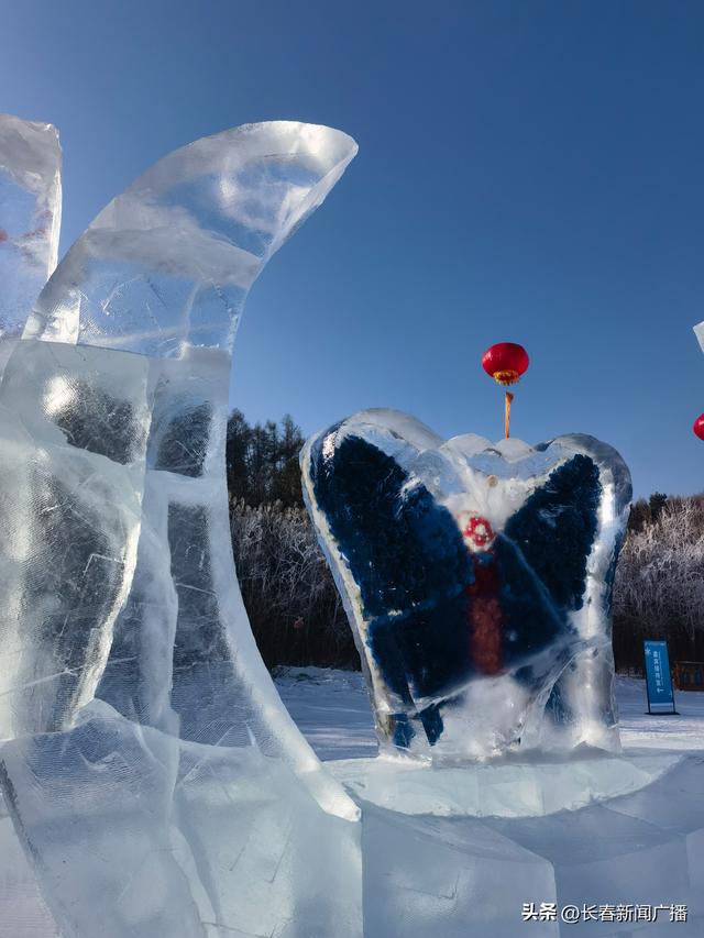净月潭雪世界：演绎冬日浪漫