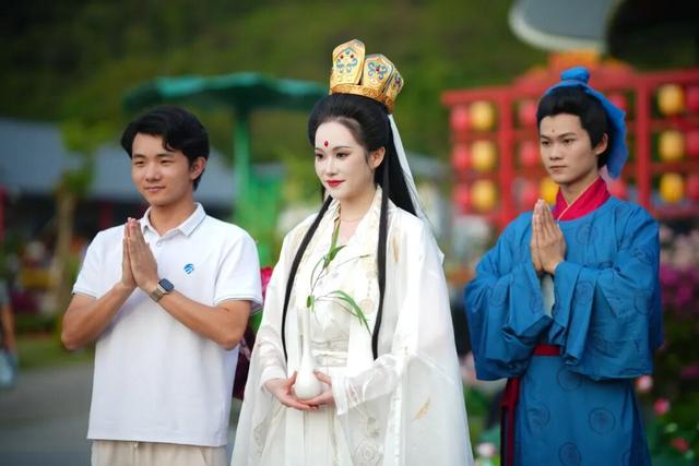 观音山仙侠会现场，“济公”秒变“广东靓仔”，简直是济公本公~