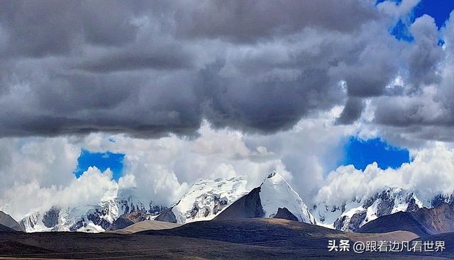 《219西藏南南线》秘境雪山之上 遇见西夏邦马峰 海拔 8012 米的震撼