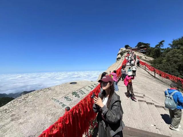 国庆避开人从众！亲测华山这条线路轻松景美！