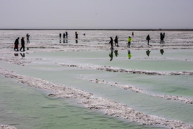 青海旅游-海西州-茫崖翡翠湖