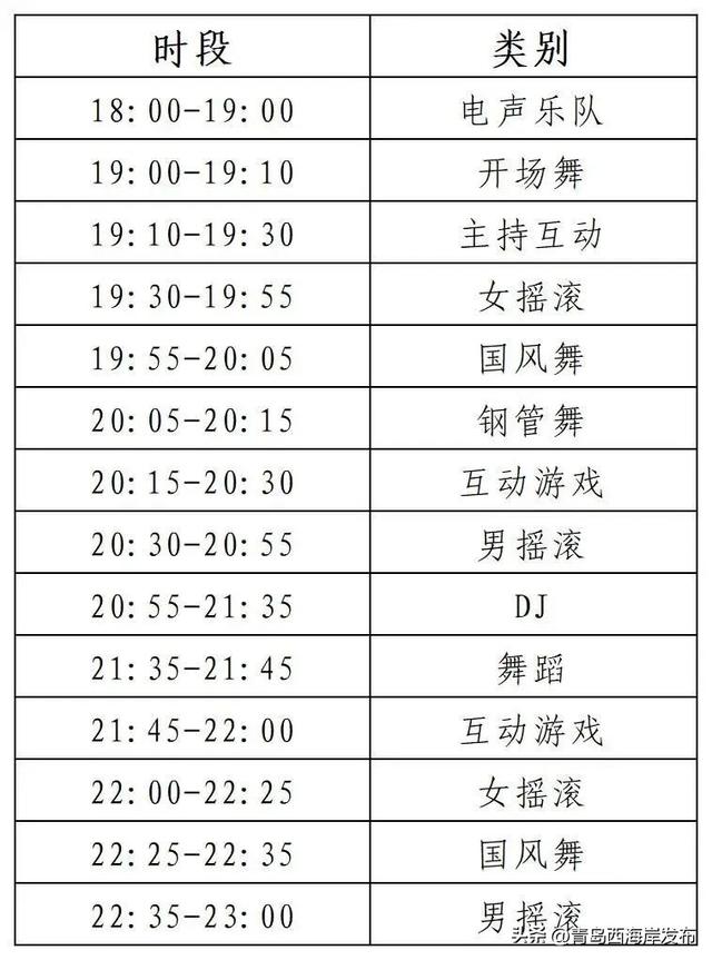 明天见！九大啤酒大篷首周节目单来啦！