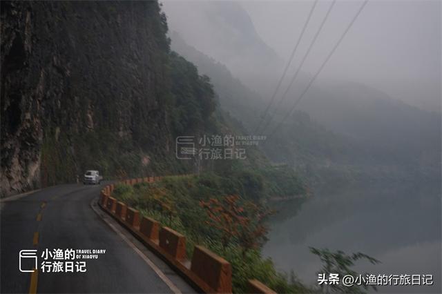 自驾陕西最美沿江公路，半小时遇见一座古城、一个古镇，风景超绝