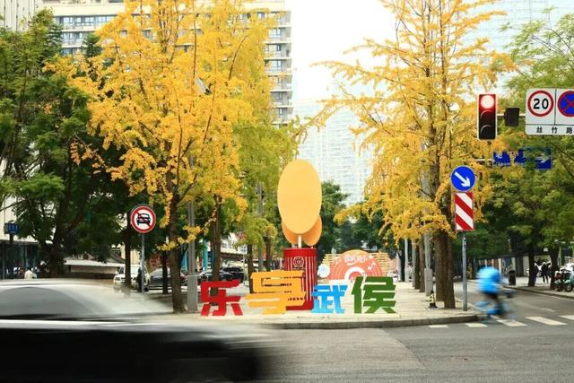 银杏黄了，太阳暖了，武侯在等你