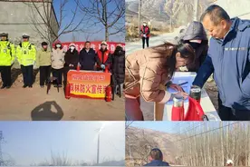 柳泉镇岸门村：打好清明防火“主动仗”筑牢森林安全“防火墙”图片