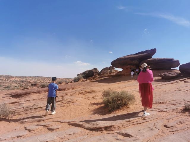 印第安人，美国163号公路，纪念碑谷，下羚羊谷和马蹄湾