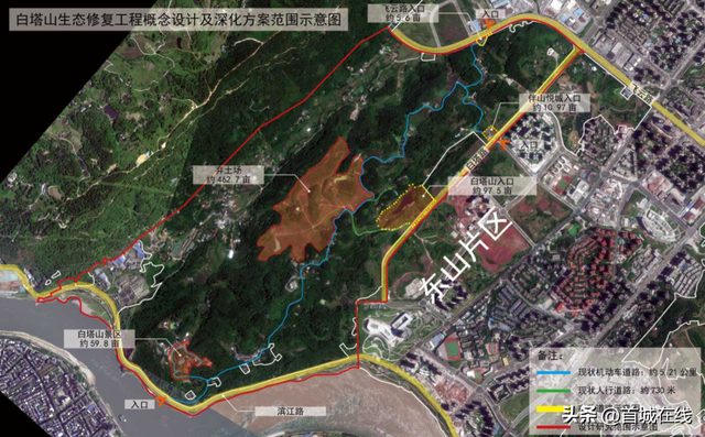 宜宾三江新区大动作：白塔山改造提升、还有龙头山、挂弓山