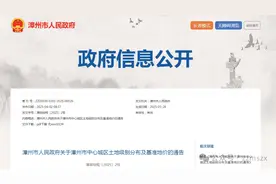 看看你家值多少？漳州市中心城区土地级别分布及基准地价图片