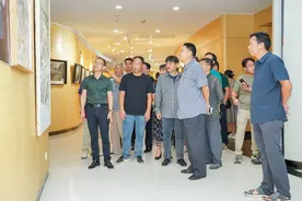 “济水入画” 当代油画名家联展在郑州开幕图片