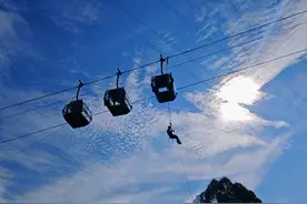 暑期游乐场人气旺 重庆一景区开展应急救援演练保安全图片