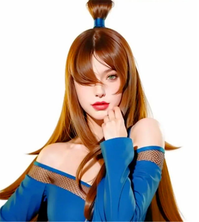 火影：当美女忍者们被AI真人化后，小南温柔体贴，静音低调文静