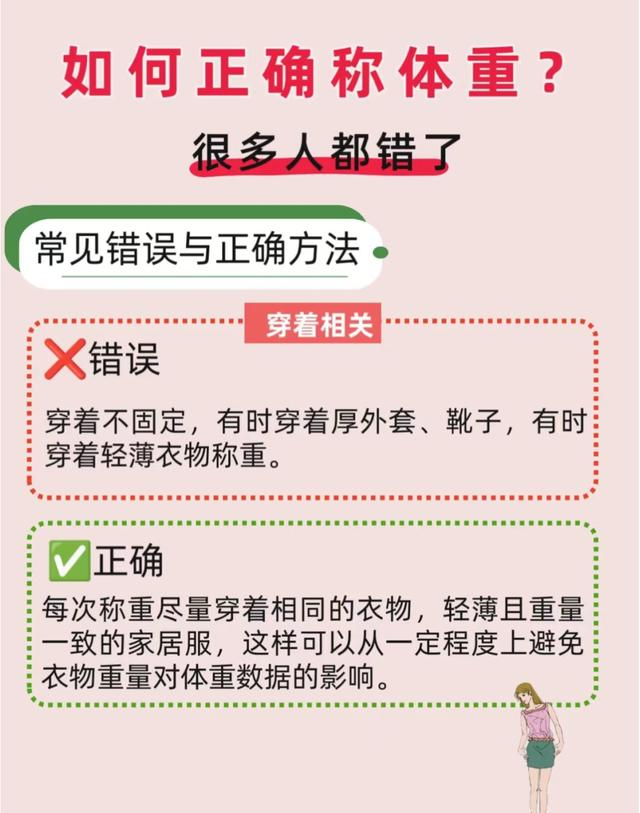 减肥第一步：要学会正确称体重！附方法