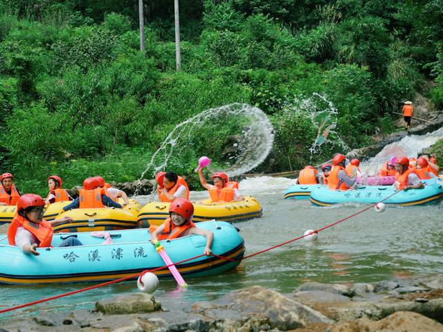 江浙沪周边闭眼冲！我在桐庐哈溪极速漂流体验“飚速人生”